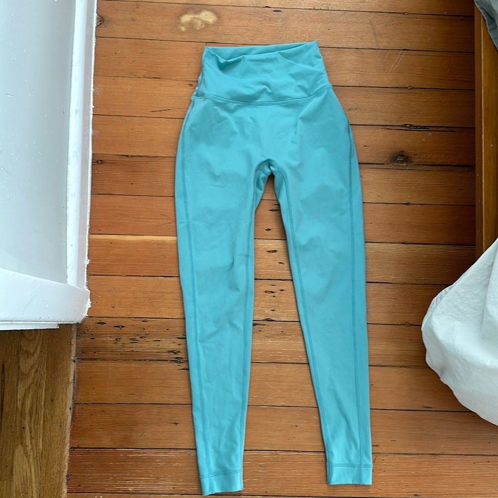 Set active teal leggings